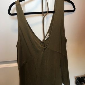Neck Choker Tank Top
